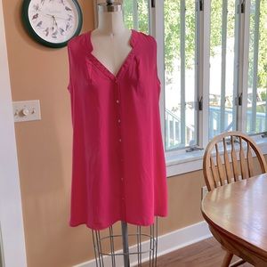 Women’s Maternity Blouse Pink Sz Small Motherhood.
